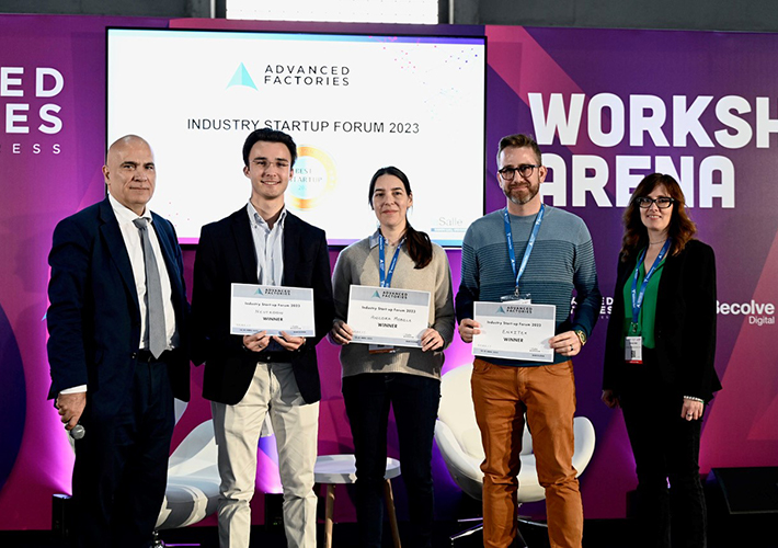 Foto Advanced Factories premia los proyectos más disruptivos que transformarán el sector industrial en la séptima edición del Industry Startup Forum 2023.